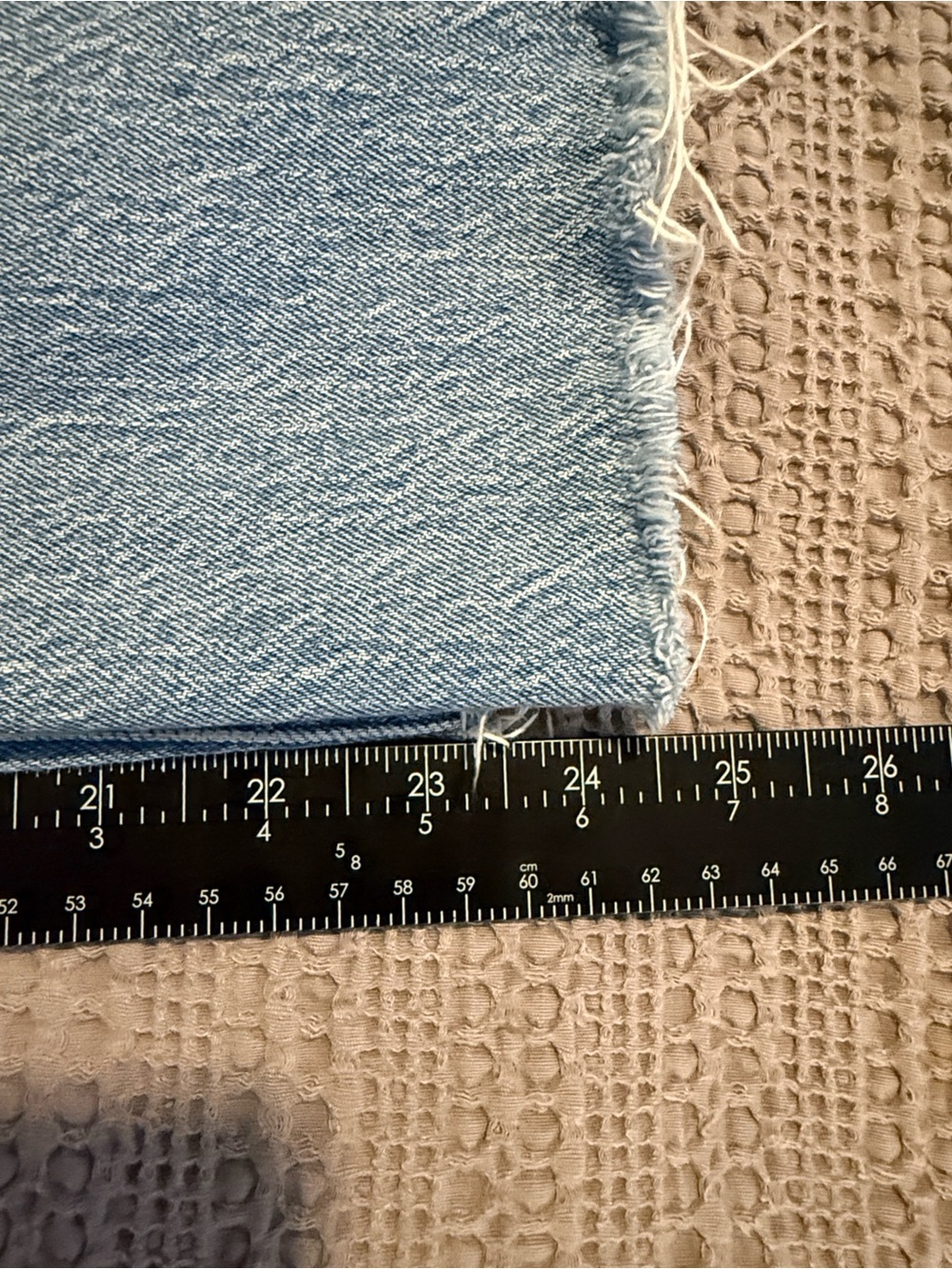 Madewell The Perfect Vintage Wide-Leg Crop Jean Light Wash Raw Hem 25  | [PH0732 - Picture 12 of 13